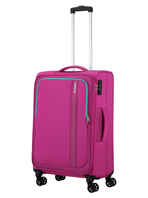 SEA SEEKER Mittelgro&szlig;er Trolley tief / fuchs - Halbharte Trolleys