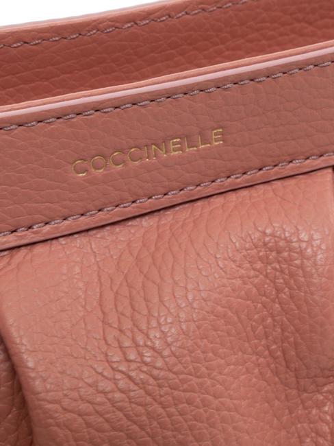 AGAVE Umh&auml;ngetasche aus Leder Kamelie - Damentaschen