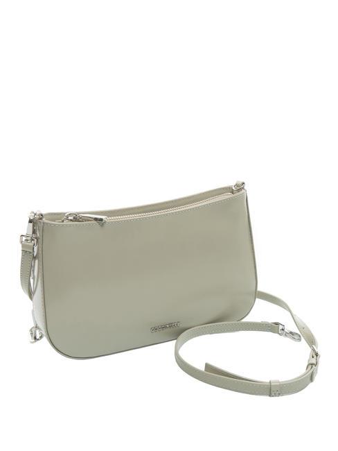 LILY SHINY CALF Mini-Ledertasche mit Kettengriff Maulbeere - Damentaschen