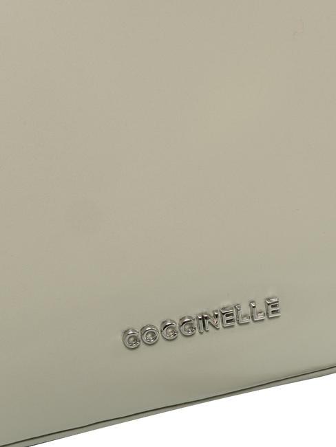 LILY SHINY CALF Mini-Ledertasche mit Kettengriff Maulbeere - Damentaschen