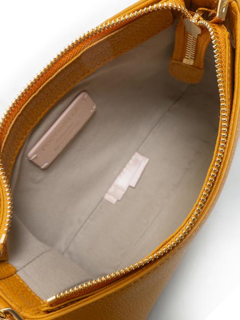 LILY Strukturierte Ledertasche mit Kettengriff Harz - Damentaschen