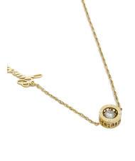 GUESS SOLITAIRE Halskette mit Charme gelbes Gold - Halsketten - 3