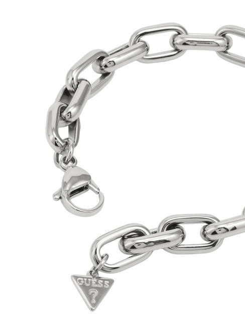 FALLING IN LOVE Armband mit Herz und Kette SILBER - Armb&auml;nder