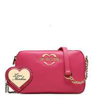 LOVE MOSCHINO HOLLIES Mini-Umhängetasche Fuchsie - Damentaschen - 5