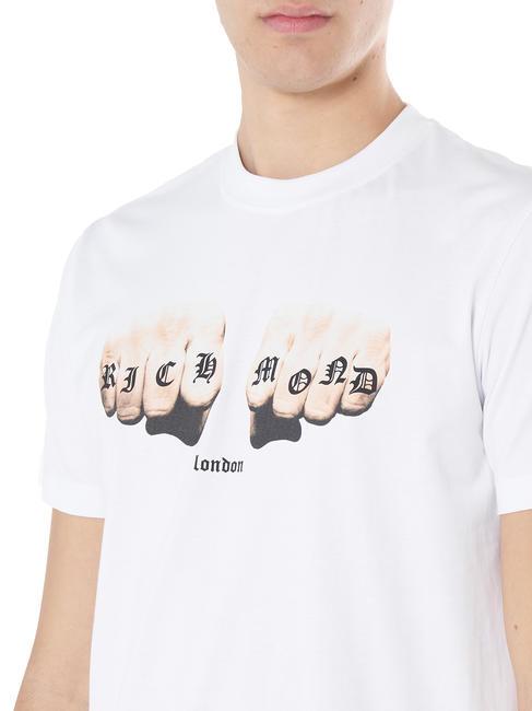 JULIOCESAR Baumwoll t-shirt Whitea - Herren-T-Shirts