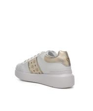 POLLINI HERITAGE NUKE Plateau-Sneaker Elfenbein / Platin - Damenschuhe - 4