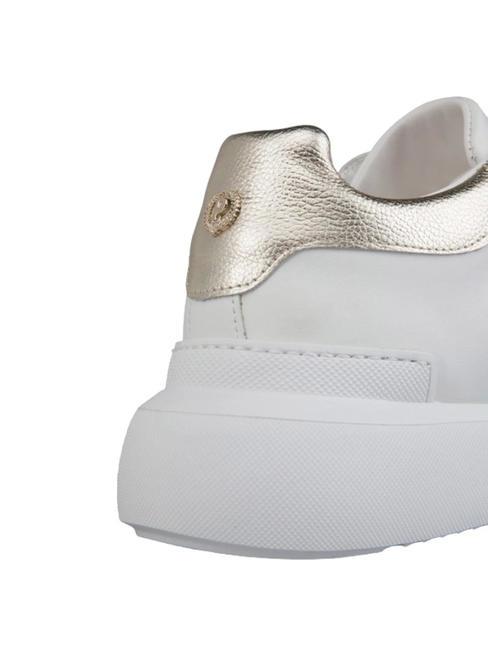 HERITAGE NUKE Plateau-Sneaker Elfenbein / Platin - Damenschuhe