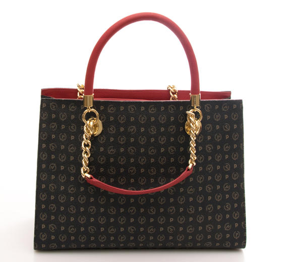 Heritage Classic Handtasche, mit Schultergurt schwarzer Lack - Damentaschen