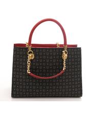 POLLINI Heritage Classic Handtasche, mit Schultergurt schwarzer Lack - Damentaschen - 3