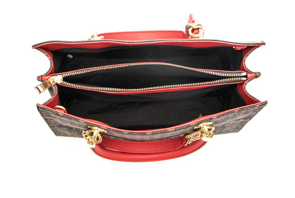 Heritage Classic Handtasche, mit Schultergurt schwarzer Lack - Damentaschen