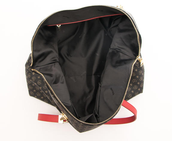 Heritage Classic Umhängetasche, austauschbare Tragegriffe schwarzer Lack - Damentaschen