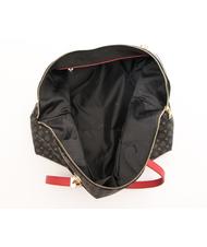 POLLINI Heritage Classic Umhängetasche, austauschbare Tragegriffe schwarzer Lack - Damentaschen - 5