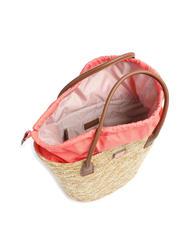 MANDARINA DUCK SEASHELL STRAW Schultertasche KORALLE - Damentaschen - 4