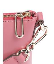 MANDARINA DUCK LUNA Flache Tasche aus Leder erröten - Damentaschen - 3