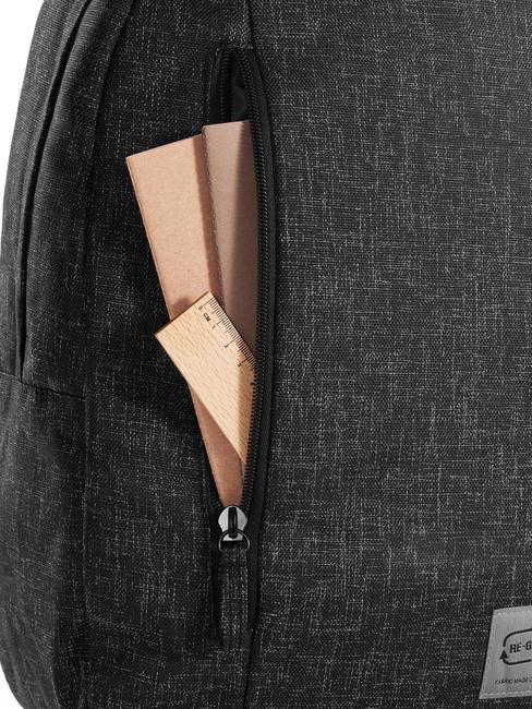 RE-GENERATION 15" Laptop-Rucksack SCHWARZ - Rucks&auml;cke f&uuml;r Schule &amp; Freizeit