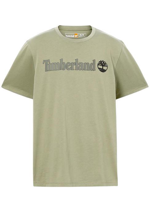 KENNEBEC RIVER LINEAR LOGO Baumwoll t-shirt kassel erde - Herren-T-Shirts