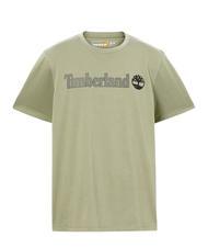 TIMBERLAND KENNEBEC RIVER LINEAR LOGO Baumwoll t-shirt kassel erde - Herren-T-Shirts - 4