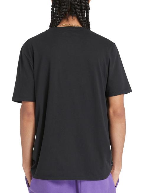 KBEC RIVER Kurzarm-T-Shirt schwarz / weizenstiefel - Herren-T-Shirts