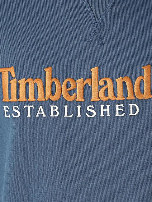 EST 1973 Sweatshirt mit Rundhalsausschnitt dunkler Jeansstoff - Sweatshirts Herren