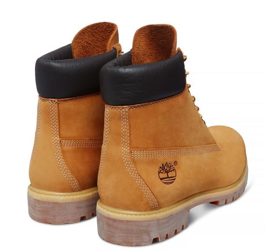 6 INCH PREMIUM Stiefeletten aus Nubukleder Gelb - Herrenschuhe