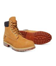 TIMBERLAND 6 INCH PREMIUM Stiefeletten aus Nubukleder Gelb - Herrenschuhe - 6