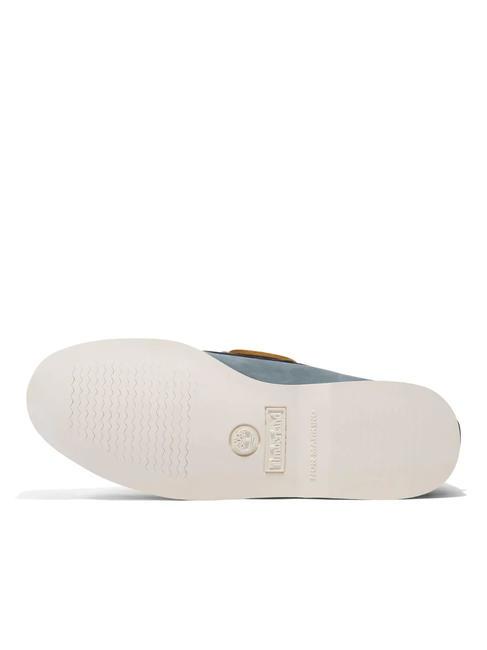 CLASSIC BOAT Bootsschuh aus Leder mittelblaues Nubuk - Herrenschuhe