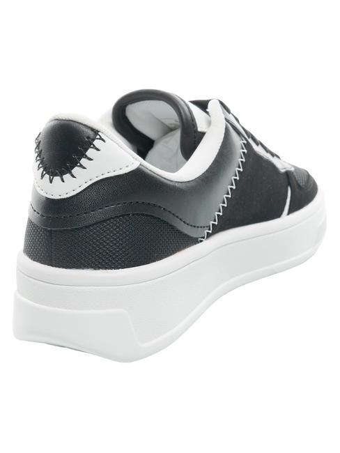 A|X Damen-Sneaker schwarz+op.weiß - Damenschuhe