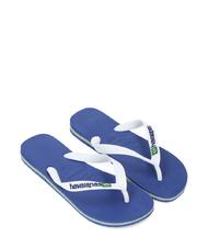 HAVAIANAS BRASIL LOGO Flip-Flops für Herren marineblu - Schuhe Unisex - 2