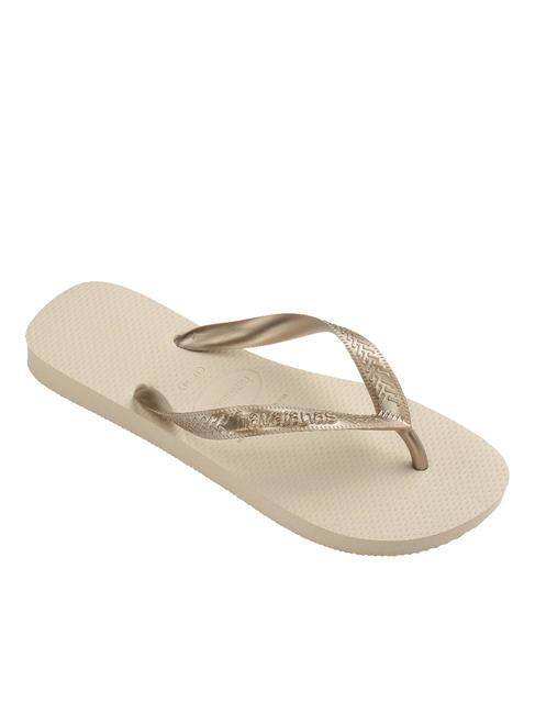 TOP TIRAS SENSES Flip-Flops Beige - Damenschuhe
