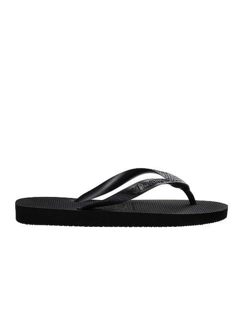 TOP TIRAS SENSES Flip-Flops SCHWARZ - Damenschuhe
