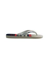HAVAIANAS Infradito TOP NAUTISCH weiß/weiß/marineblau - Herrenschuhe - 2