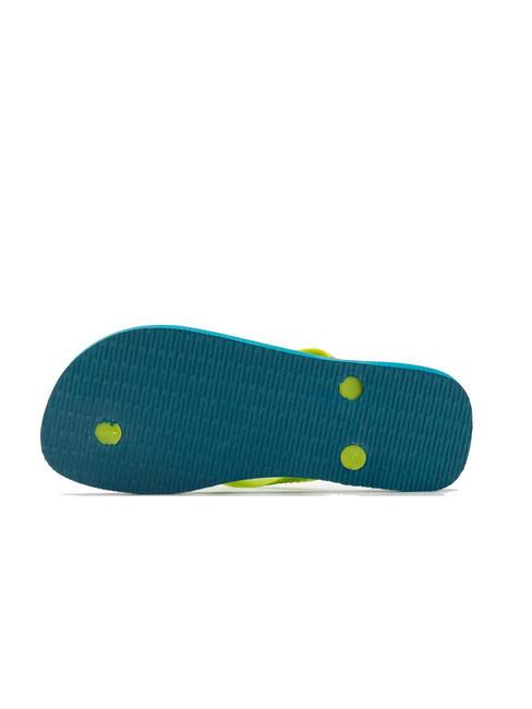 BRASIL LOGO Flip-Flops für Herren Amazonitblau - Schuhe Unisex