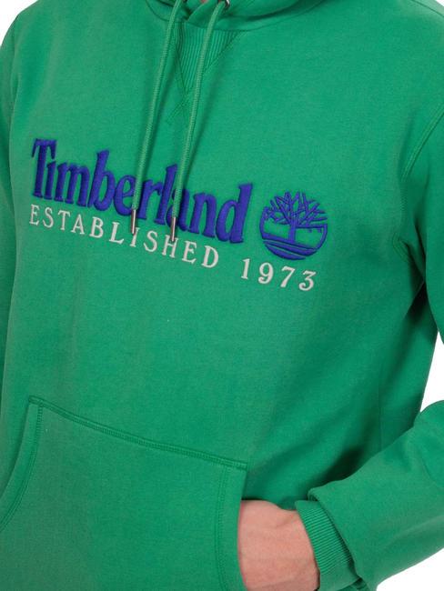 LS  Kapuzenpullover keltisches Grün wb - Sweatshirts Herren