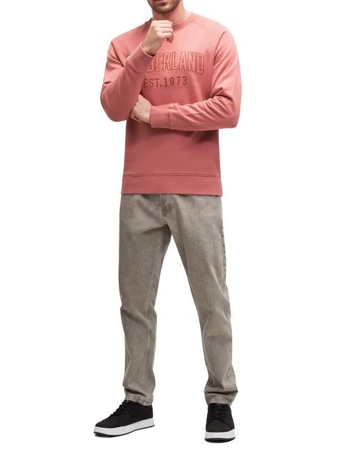 MOODRN Baumwoll-Sweatshirt helles Mahagoni - Sweatshirts Herren