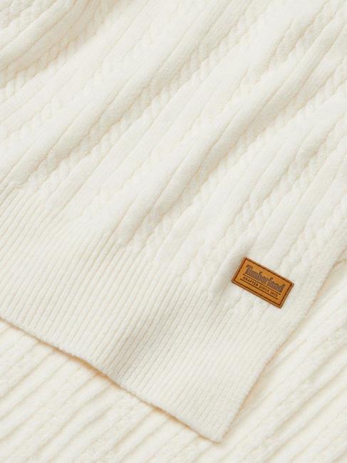 GRADATION CABLE Schal weißer Rauch - Schals