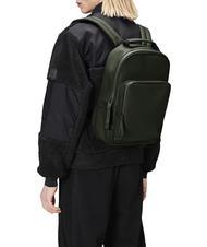 RAINS BOOK DAYPACK  Wasserdichter Rucksack Grüns - Rucksäcke für Schule &amp; Freizeit - 4
