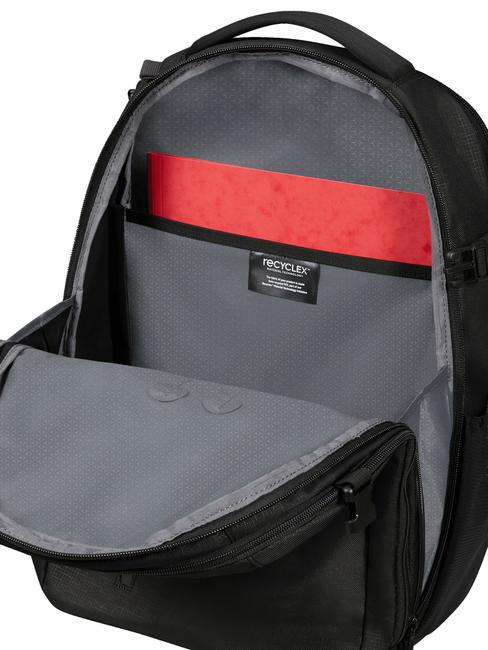 ROADER M 15,6-Zoll-Laptop-Rucksack DUNKELSCHWARZ - PC-Rucks&auml;cke