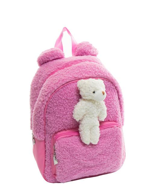 BEAR KIDS Mini-Rucksack RHODAMINROT - Rucksäcke für Schule &amp; Freizeit