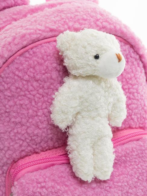 BEAR KIDS Mini-Rucksack RHODAMINROT - Rucksäcke für Schule &amp; Freizeit