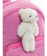 SJGANG BEAR KIDS Mini-Rucksack RHODAMINROT - Rucksäcke für Schule &amp; Freizeit - 3