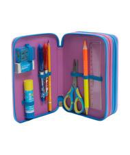 CAMOMILLA DREAMS&FLOWERS Federmäppchen mit 3 Reißverschlüssen und Schulset Schwarz - Etuis und Zubehör - 3