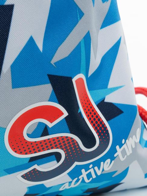 ACTIVE TIME Schulranzen BLAUER DRUCK - Rucksäcke für Schule &amp; Freizeit