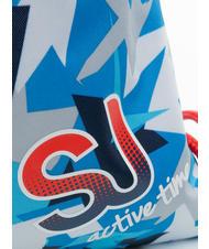 SJGANG ACTIVE TIME Schulranzen BLAUER DRUCK - Rucksäcke für Schule &amp; Freizeit - 3