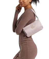 KIPLING MASHA Kleine Umhängetasche rosa Fließprägung - Damentaschen - 6