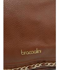 BRACCIALINI NORA Einkaufstasche aus Leder braun - Damentaschen - 3