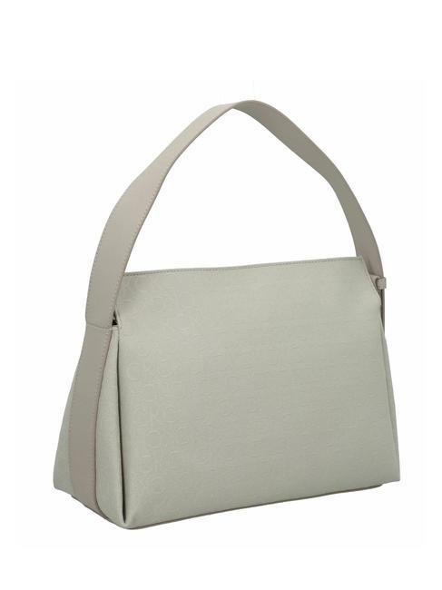 GRACIE Monogram Schultertasche Steinbeige - Damentaschen