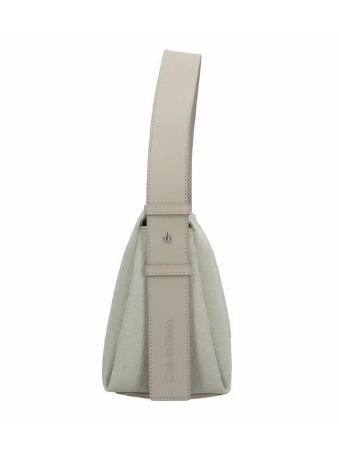 GRACIE Monogram Schultertasche Steinbeige - Damentaschen