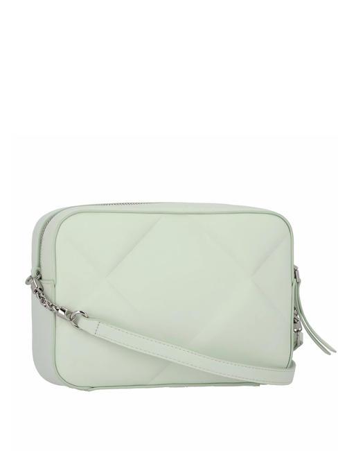 QUILT Schulterkameratasche milchig grün - Damentaschen