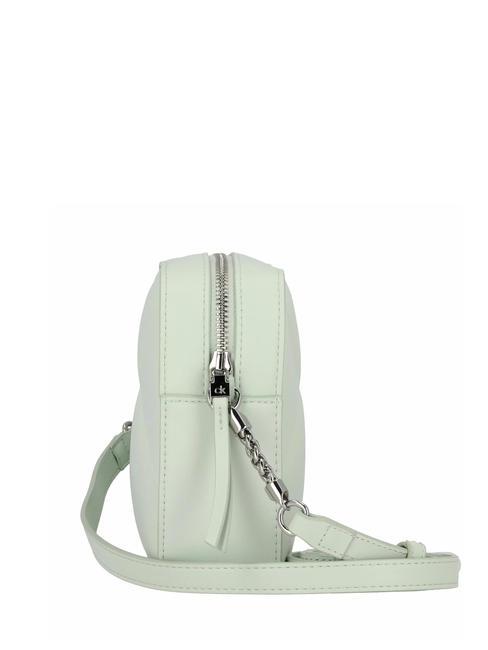 QUILT Schulterkameratasche milchig grün - Damentaschen