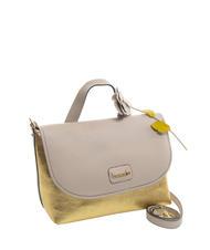 BRACCIALINI SARA Aktentasche aus Leder Pulver/Gold - Damentaschen - 2